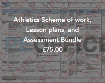 Athletics scheme of work and lesson plans